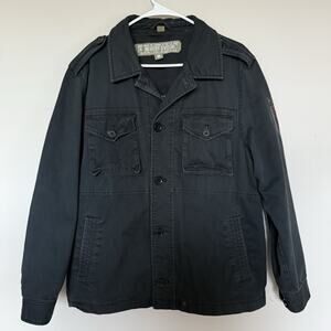 US Army 1st Infantry Division Jacket Men Medium The Big Red One Button Coat Barn